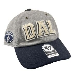 Dallas Cowboys 47 Brand Hat Stoney Clover Lane Strap Back NFL Football NEW